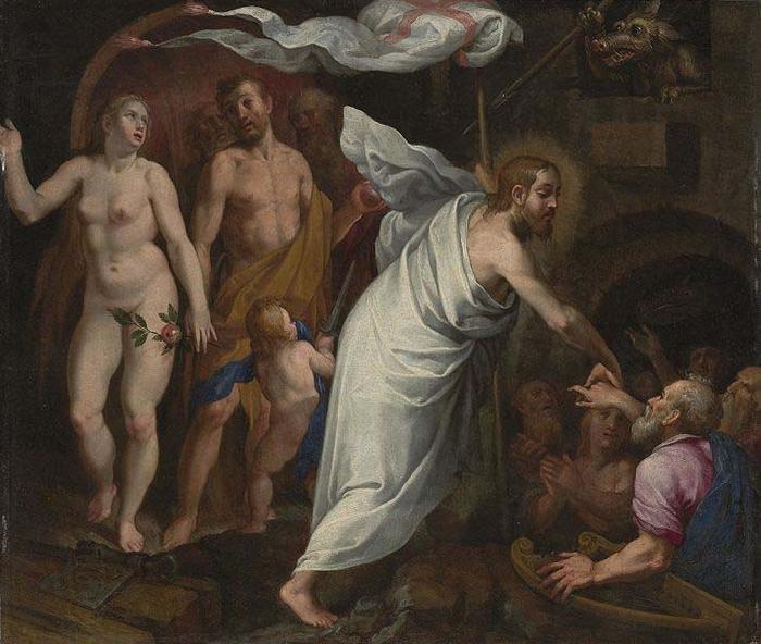Pablo de Cespedes Descenso de Cristo al Limbo oil painting picture
